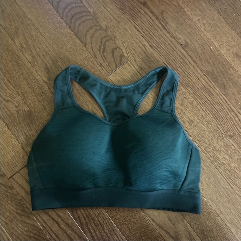 Gymshark Sports Bra – Dark Green – Size M